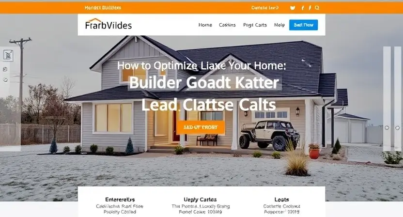 How to Optimize Your Home Builder Website