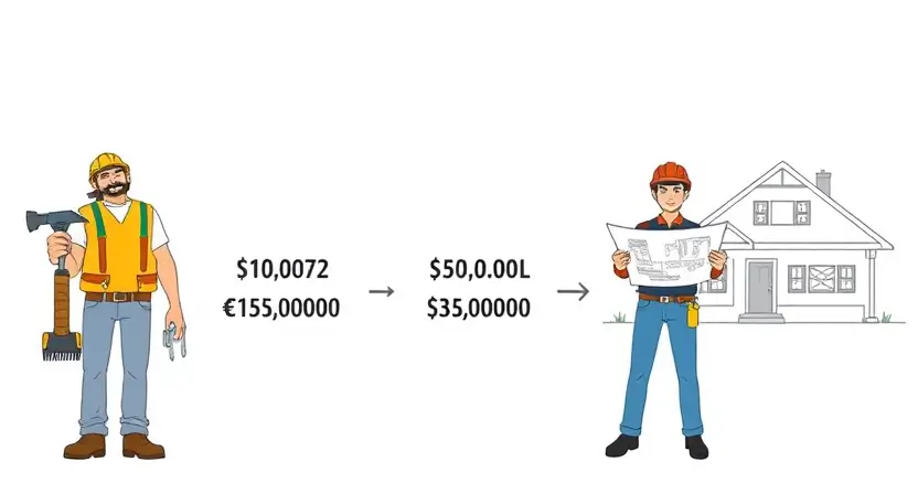 Average salary ranges for home builders