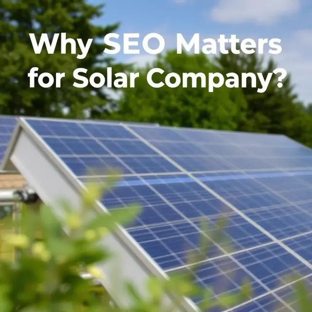 SEO for Solar Companies​