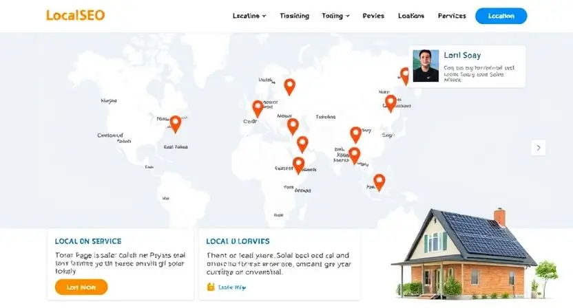 Local Search Optimization for Solar Companies